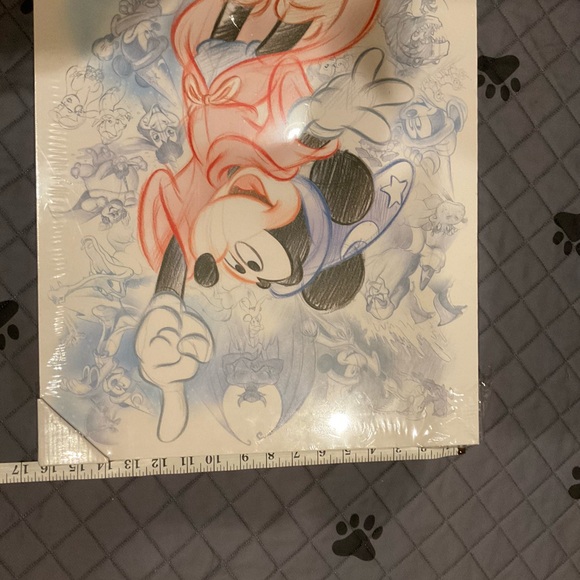 Disney Art Mickey Mouse Fantasia on Canvas Wall Art the Studio Collection NEW - Picture 14 of 15
